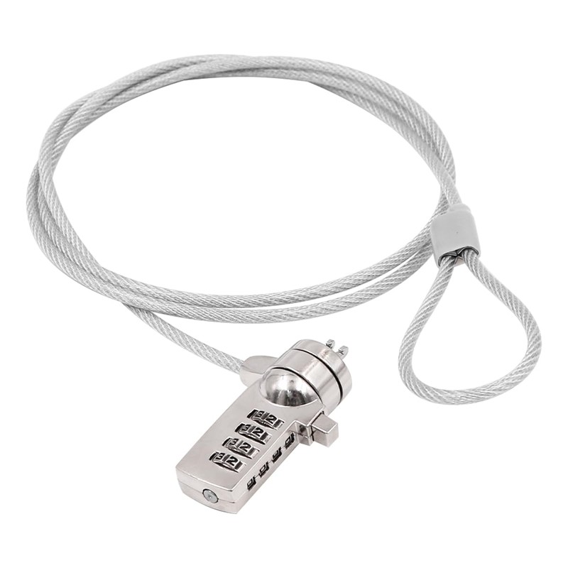 ANCLLO Laptop Lock, Security Notebook Computer Cable Lock, 4 Digit