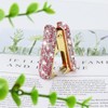 Buqoo Bling Rhinestone Staples Remover, Crystal Staple Puller Cute Glitter