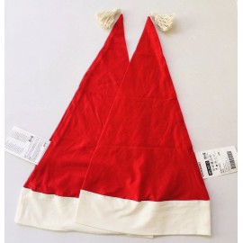 IKEA Lot Of 2 IKEA VINTERFINT 100% Cotton X'mas Santa Claus Hat Red
