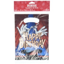 8-Count Party Favor Loot Bags, Magic Party