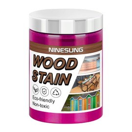 Ninesung Rose Red Wood Stain | Wood Dye Powder for Indoor and Outdoor | Furniture Dye | Fast Drying | Furniture Stain for Wood | Wood Pigment Powder | Wood Coloring Powder (Rose Red, 4 Ounces)