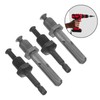 Operitacx 4 Piece Impact Wrench Socket Adapter High Carbon Steel