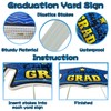 Wironlst Graduation Yard Sign 2025 - Class of 2025 Decorations,