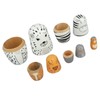 5Pcs Russian Nesting Dolls Hand Made Exquisite Wooden Animal Nesting