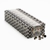 Leo Dell'Era 1000 Coloured Black Zippers - Cue with 10
