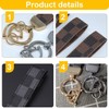 4Pcs Car Keychains, 4Pcs Small Screwdrivers, Leather Keychains, Universal Keychains,