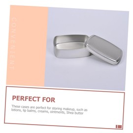 STOBAZA 3sets Portable Travel Soap Case Multi-Function Soap Container Aluminum Lathering Box 2pcs*3