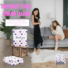 Hijelyn Cute Design Poly Mailers 10x 13 Inch 100 Pack Shipping Bags for Clothes Waterproof Print Polymailers Mailing Bags with Strong Adhesive Self Seal Shipping Envelopes Packaging for Small Business