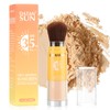 2 IN 1 Powder Sunscreen For Face【SPF 35】【Oil Control】【Lightweight】Matte Finish