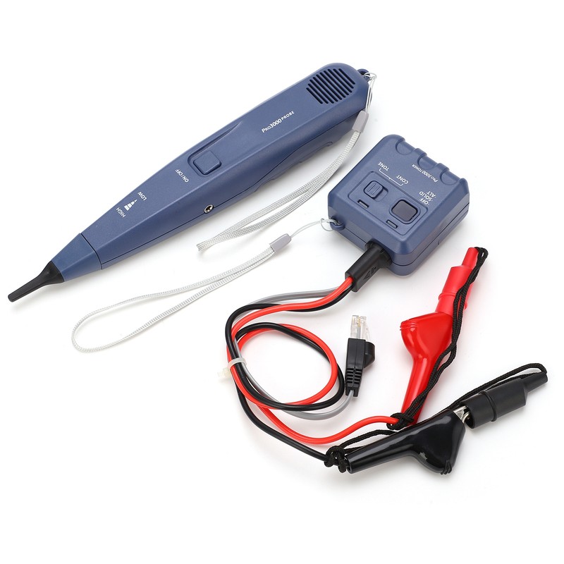 Network Cable Tester Handheld Telephone Line Finder Audio Generator Cable