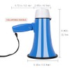 MyMealivos Portable Megaphone Bullhorn 20 Watt Power Megaphone Speaker Voice