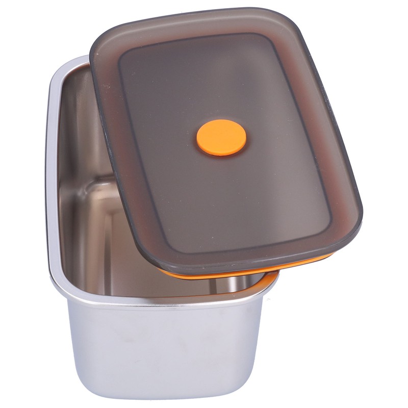 Food Storage Box Food Grade Stainless Steel Fruit Container Bento