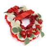 Artificial Heart Shaped Wreaths Wedding Wreaths Fake Flowers Decoration for