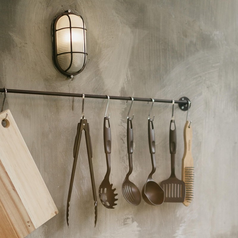 ADAKAT Aluminium Cellar Light IP54 E27 I Black