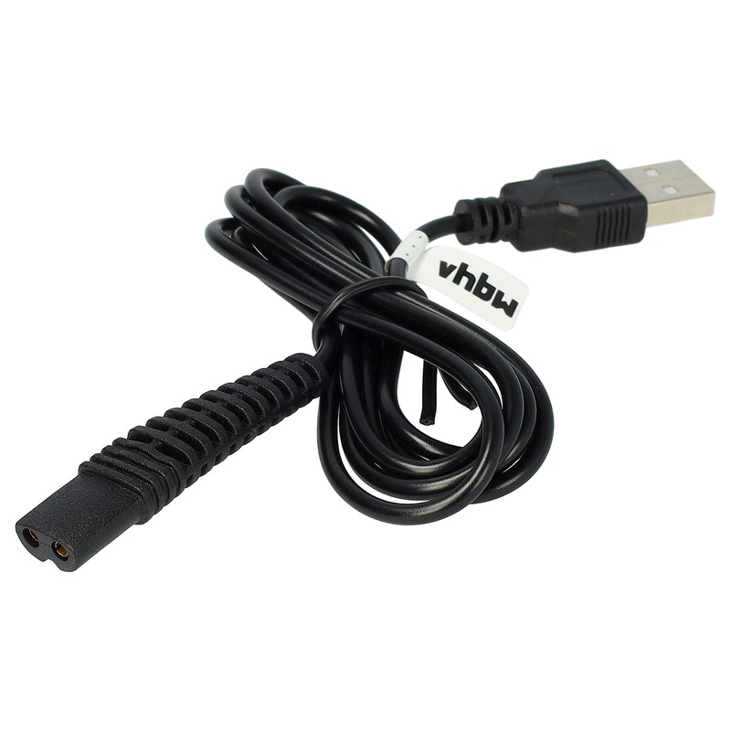 vhbw Charging Cable Compatible with Braun Series 3 320s, 310,