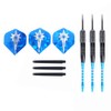 Game Professional Quality Dart Needle Pure Copper Plating Tungsten Anti