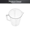 Othmro 3000ml Plastic Measuring Cup, Graduated Beaker Large 3L Measuring