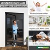 Windhager Basic Fly Screen Curtain for Doors, Door Curtain, Slat