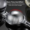Beeyoka Lemon Squeezer Stainless Steel,Premium Manual Fruit Juicer with Heavy