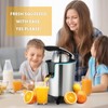 Electric Juicer Quiet 400W Stainless Steel Automatic Citrus Squeezer with