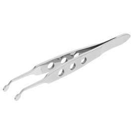 BESPORTBLE Ergonomic Eyelid Massage Tweezers Precision Steel Tools for Men's Beauty Care Eyelash Eyebrow Removal