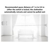 Retractable Clotheslines Punch Free Wind Resistant Wall Mounted Laundry Clothes