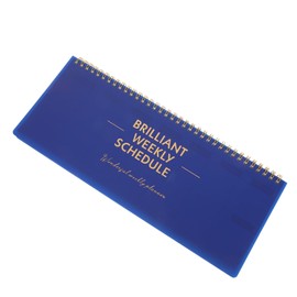 DOITOOL Weekly Planning Pad Undated Daily Planner Hourly Schedule Tear Off Notepad for Home and Office Organization Blue