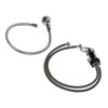 Shampoo Bowl Faucet Rust Resistant 70cm Hose Zinc Alloy Structure