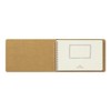 Midori Travelers Note Spiral Ring B6 Blank DW Craft Camel