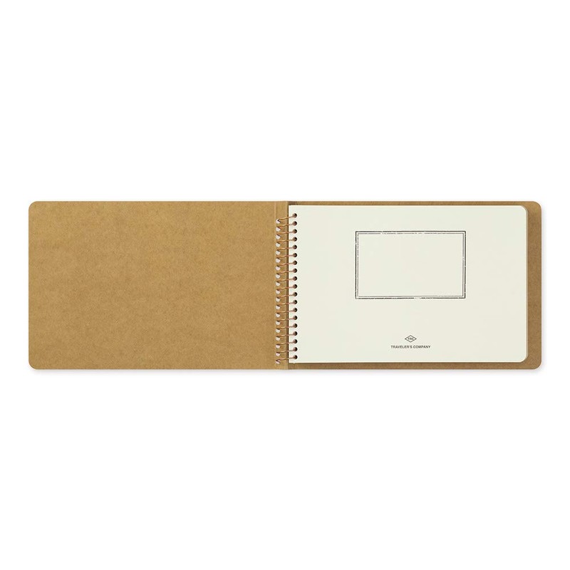 Midori Travelers Note Spiral Ring B6 Blank DW Craft Camel