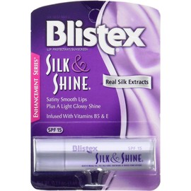 Blistex Silk & Shine Lip Moisturizer 0.13 oz Pack of 2
