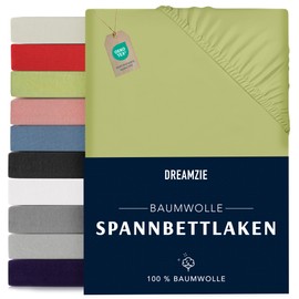 Dreamzie Elasticated Cotton Fitted Sheet