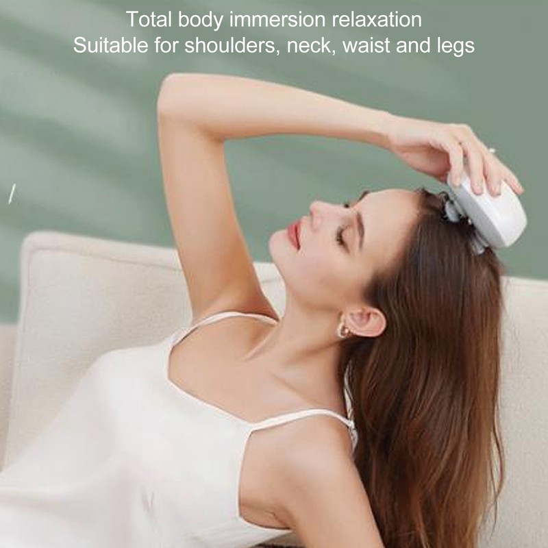 Handheld Electric Scalp Massager Intelligent Portable Head Scratcher Massager for