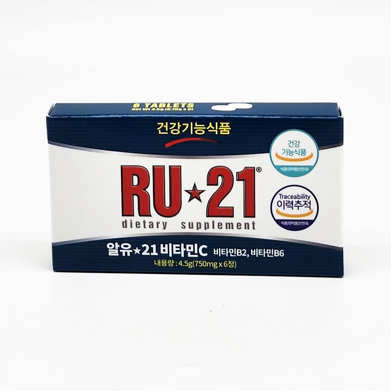 RU21 Ryu 21 Vitamin C 6 tablets x 3 boxes