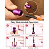 katerk 6pcs Bit Holder with Carabiner Socket for Mens Gift,