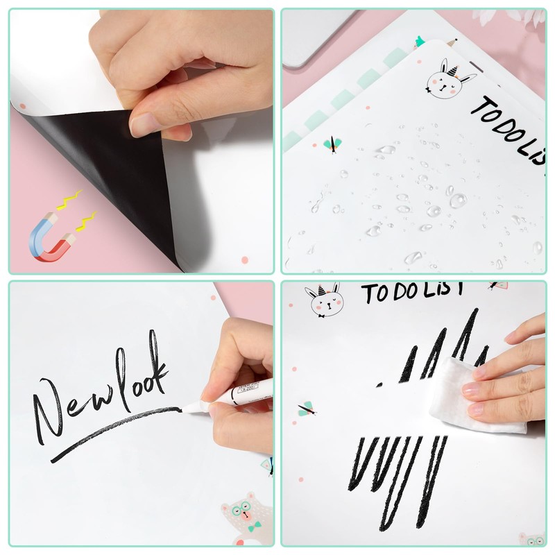 Magnetic To Do List Magnetic Daily Planner for Fridge A4