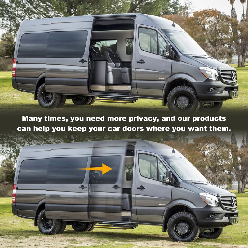 RYANSTAR RACING Van Sliding Door Stopper Door Stop Kit Compatible