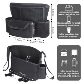 HAERITER Car Handbag Holder Between Seats Suede Large Capacity Car Purse Holder Automotive Consoles