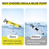 Manual Bilge Pump for Boats Kayak Canoe - Portable Siphon