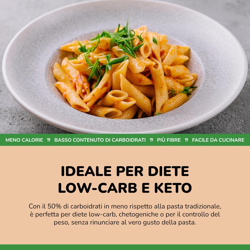 Zenpasta Penne Rigate con Farina di Konjac - Farina Konjac