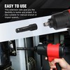 WORKPRO 3/8" Drive Impact Extension Bar Set, 3 PCS Socket