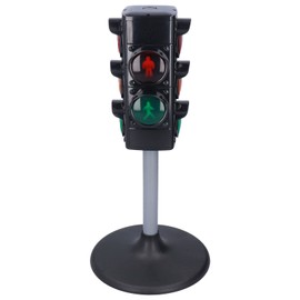 Traffic Light Lamp, Adjustable Light Color Exquisite Beautiful Traffic Light Toy Traffic Safety Training for Above 3 Years Old for Early Education(Traffic Light)