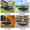 In Ground Fire Pit Cover,Large Round Built In Stone Fire