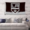 LCFHOME Kings Flag Los Angeles Team Banner with Two Metal