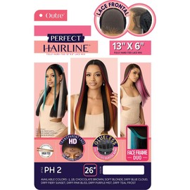 Outre Lace Front Wig -Perfect Hair Line 13X6 - PH 2 (DRFF FIERY SUNSET)