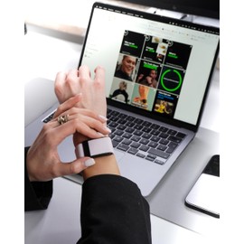 Lunar Straps Compatible with Whoop 5.0 Band Ulta Lightweight Breathable and Adjustable Sports Band in Various Colours (Baby Pink)