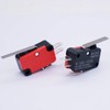 Twidec/6Pcs Micro Limit Switch Short Straight Hinge Lever Arm SPDT