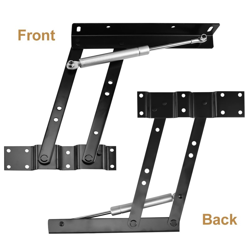 1 Pair Pneumatic Spring Lift Mechanism for Coffee Tables Multi-Functional