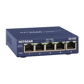 Netgear GS105 5-Port Gigabit Desktop Switch