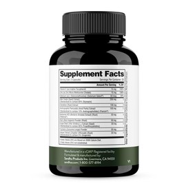 【Sandhus】Liver Cleanse & Detox Supports 11 Ingredient Blend Milk Thistle, Dandelion, Turmeric, Ginger Extract, Beet, Zinc, Vitamin E, Selenium, Grape Seed. Healthcare Supplement， 1 Pack